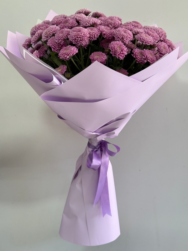 Lila Kasımpatı Buketi